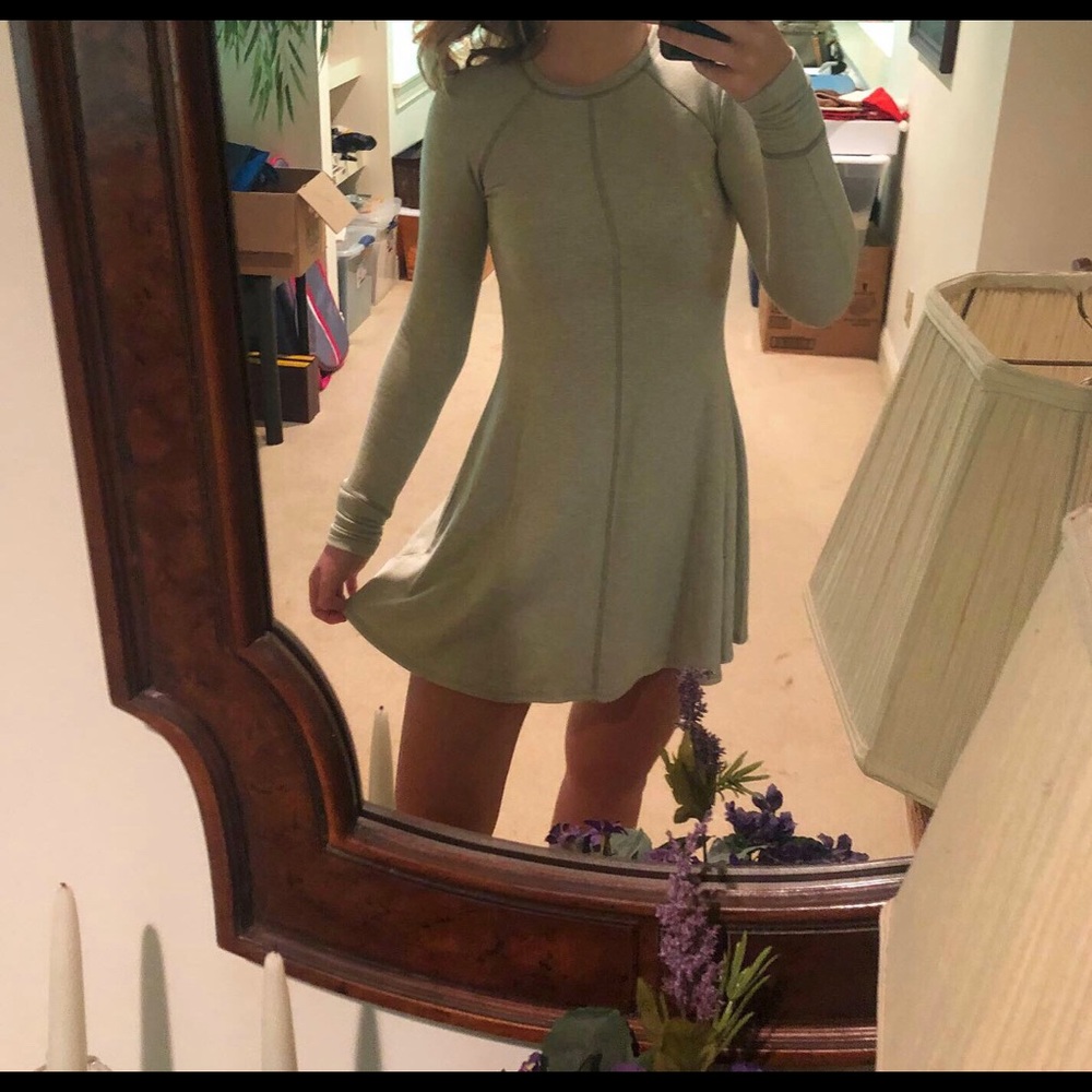 fleece lined sweater dress from Urban Outfitters